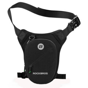 Rockbros AS-081 motociklo šoninis arba peties krepšys 1L - juoda