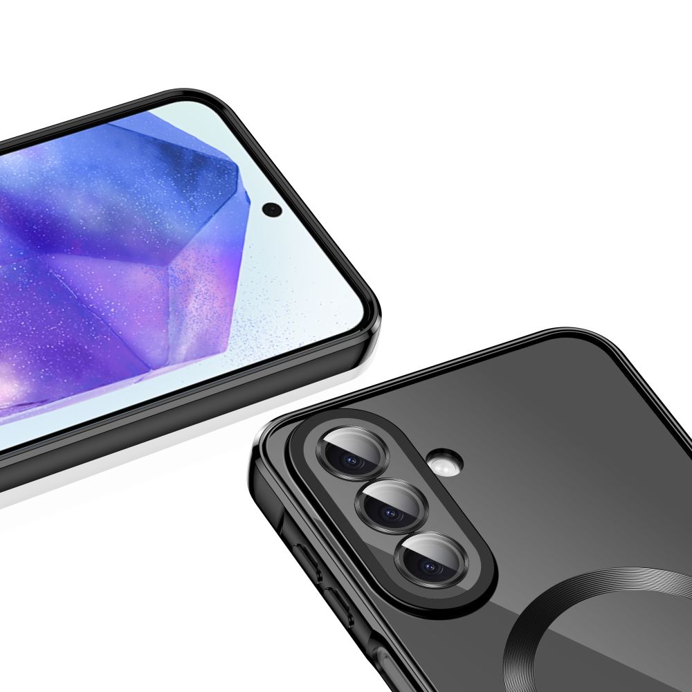 Dėklas Tech-Protect MagFlex MagSafe Samsung Galaxy A27 5G, blizgus juodas