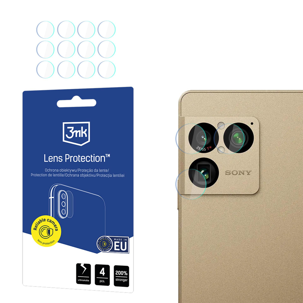 3mk Lens Protection™ hibridinė kameros objektyvo stikla Sony Xperia 1 VIII