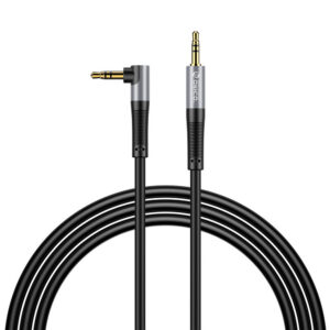 Orico AXW Mini Jack 3.5mm Male to Male kampuotas garso kabelis 2m - juodas