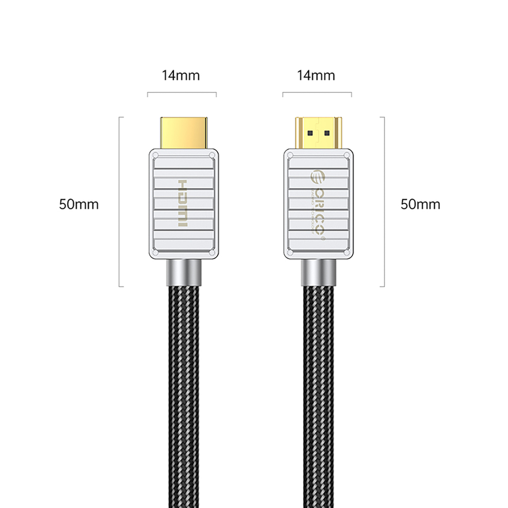 Orico H8CY HDMI 2.1 8K 60 Hz HDMI kabelis 3 m - juodas