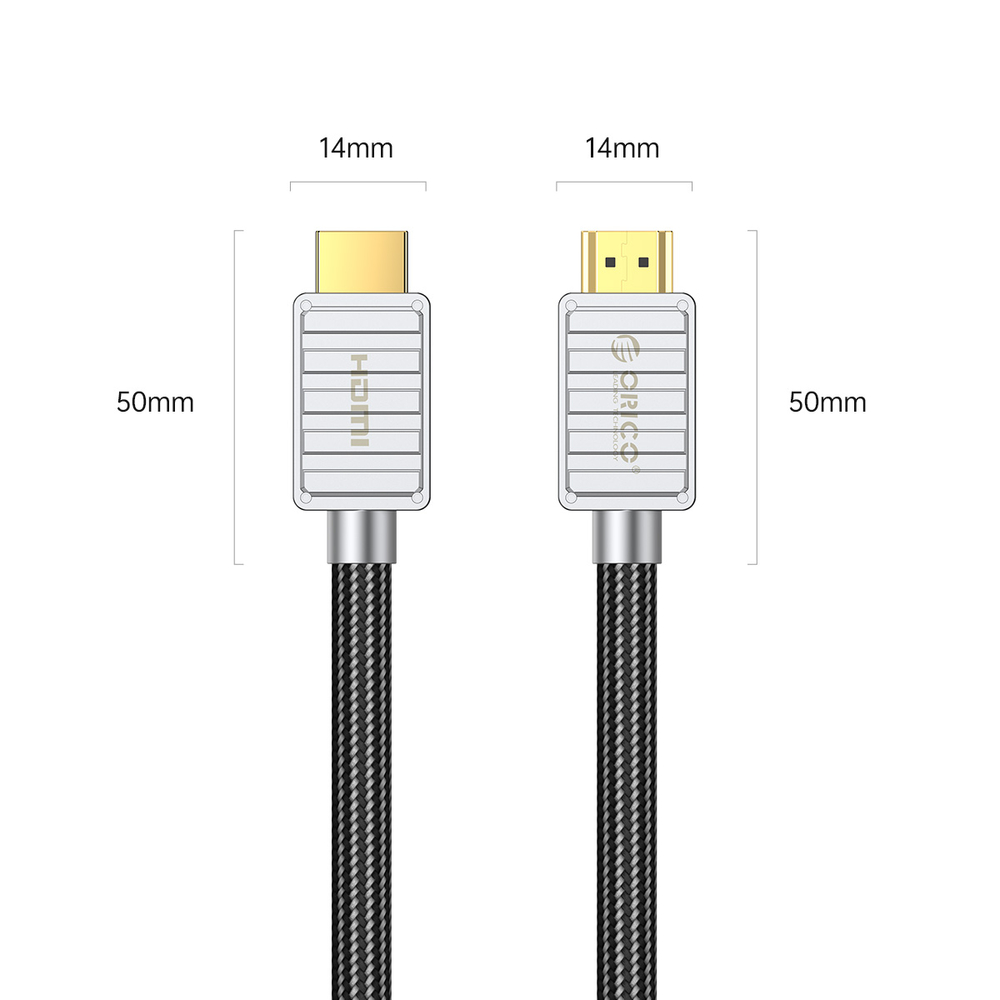 Orico H4CY HDMI 2.0 4K HDMI kabelis 1 m - juodas