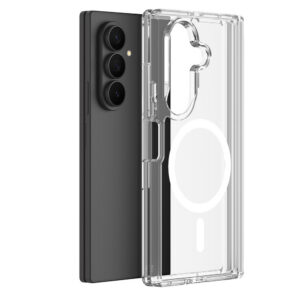 Dux Ducis Clin Mag dėklas Samsung Galaxy Z Fold 8 / Z Fold 7 suderinama su MagSafe - Skaidri