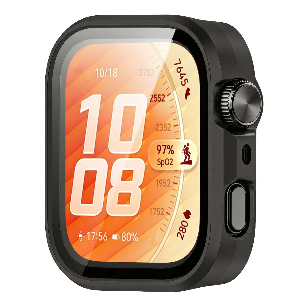 Dėklas Tech-Protect Defense Huawei Watch Fit 5 Pro, juodas