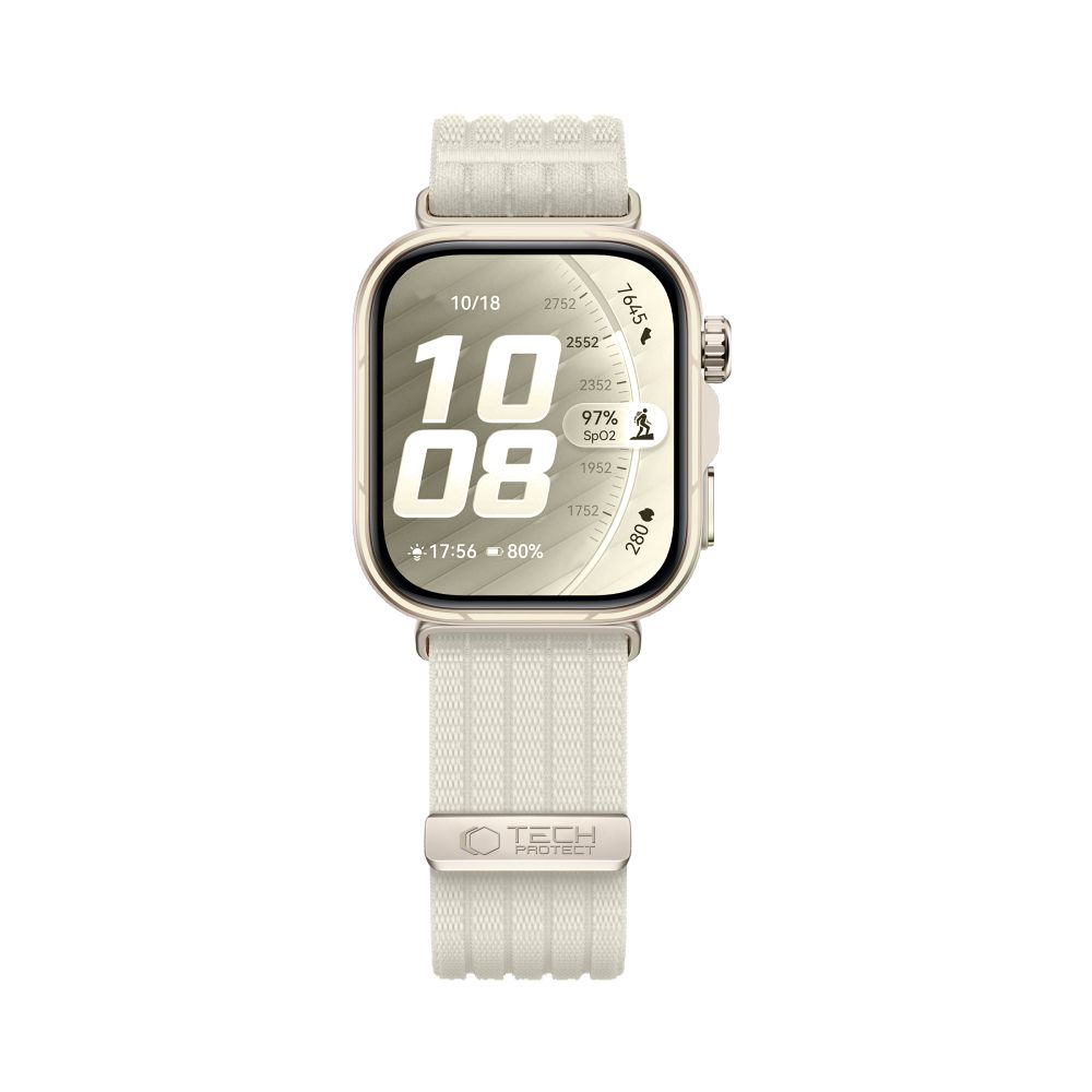 Dirželis Tech-Protect Nylon Sport Huawei Watch Fit 3 / 4 / 4 Pro / 5 / 5 Pro, bėžinis