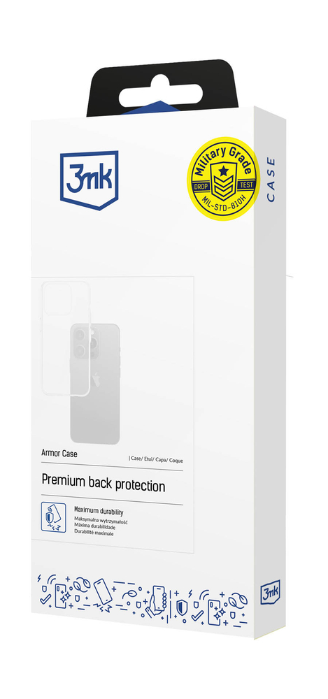 3mk Armor Case dėl Google Pixel 11 Pro XL - permatamas