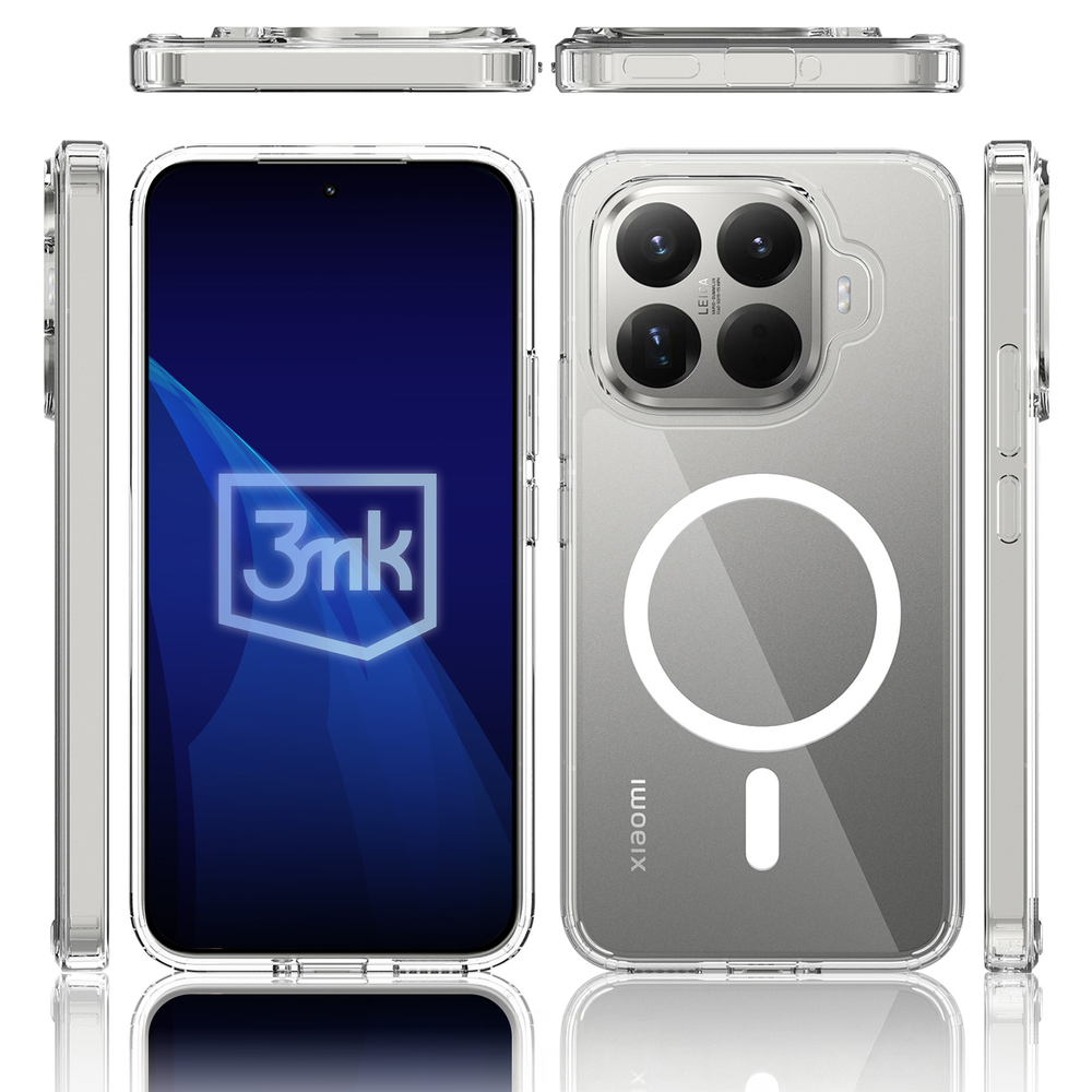 3mk Armor MagCase Xiaomi 17T Pro - skaidri