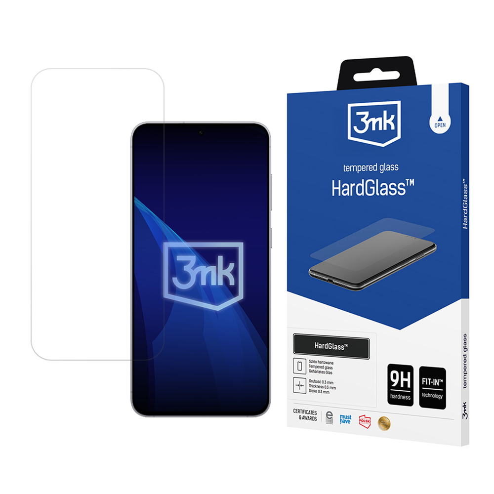 3mk HardGlass grūdintas stiklas Samsung Galaxy S26 FE