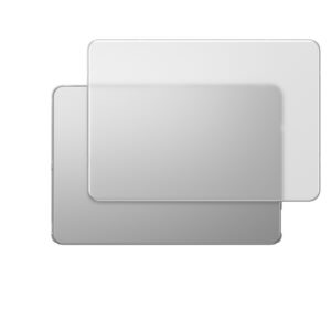 AmazingThing Titan Hardshell dėklas MacBook Neo 13" - Skaidrus