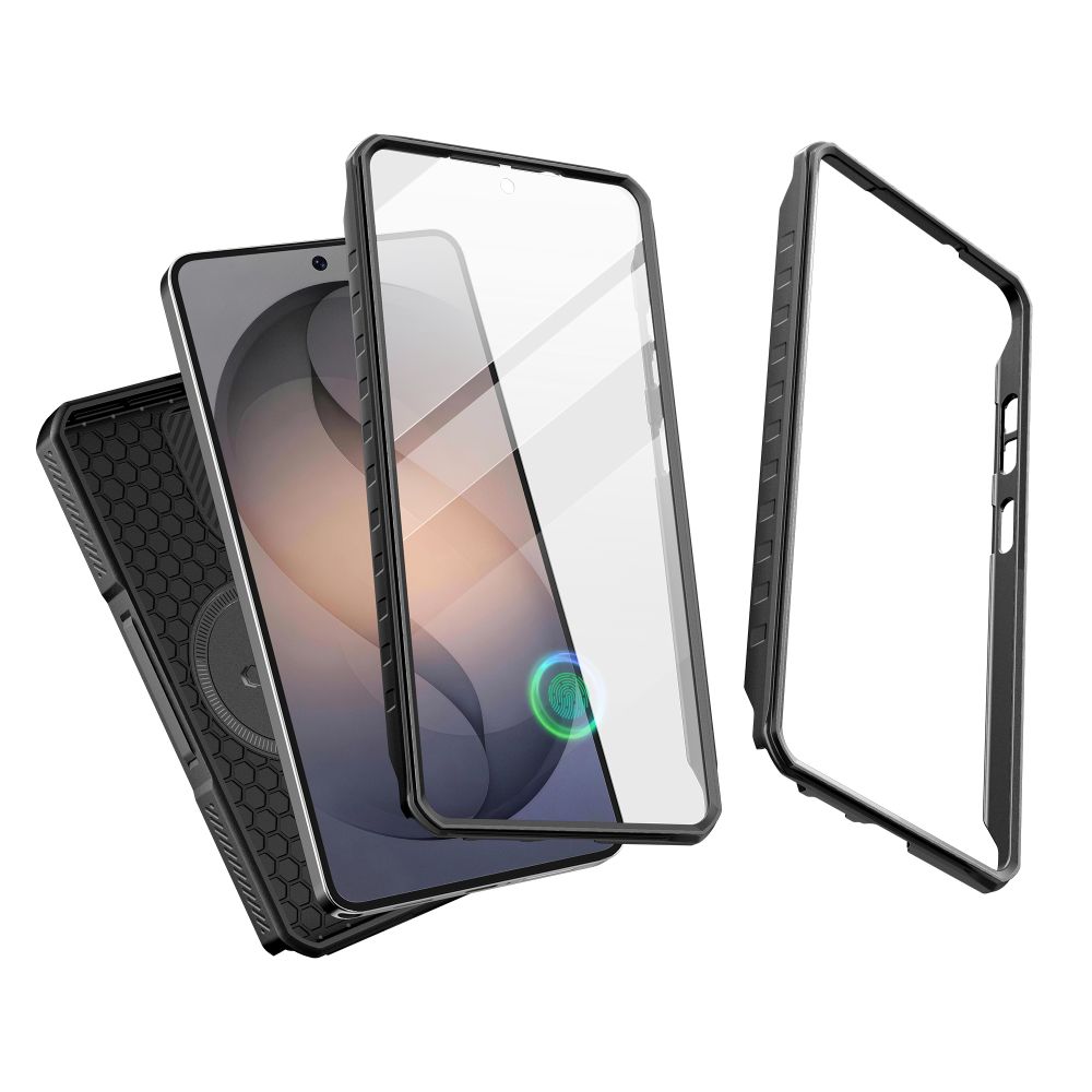 Dėklas Tech-Protect Kevlar MagSafe 2-Set Galaxy S26 Ultra, juodas