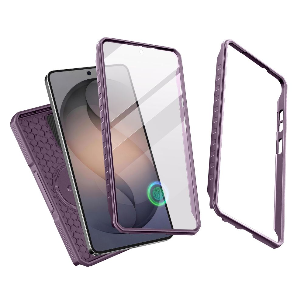 Dėklas Tech-Protect Kevlar MagSafe Galaxy S26 Ultra, violetinis