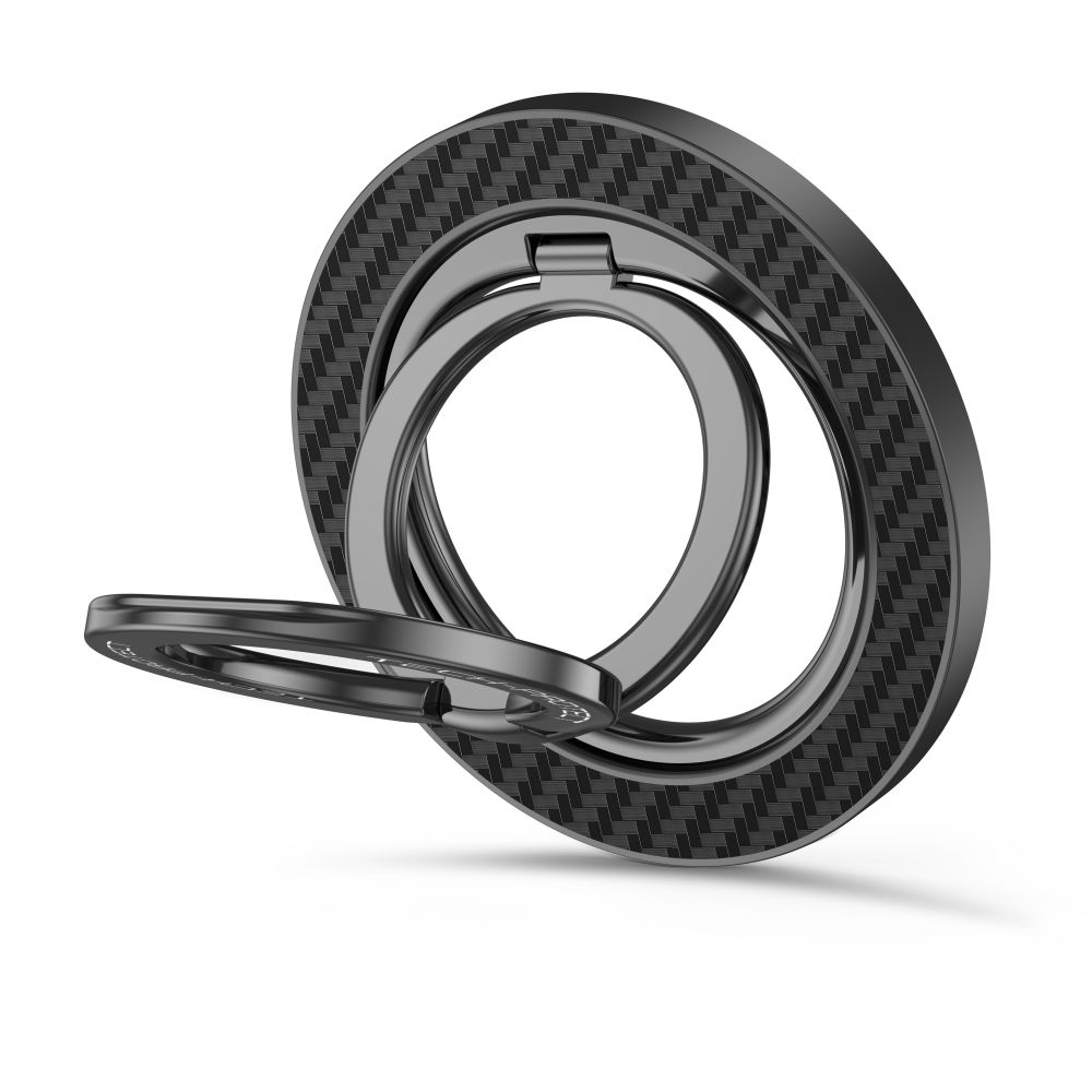 Žiedas Tech-Protect MMR800 Magnetic MagSafe, karbono juodas