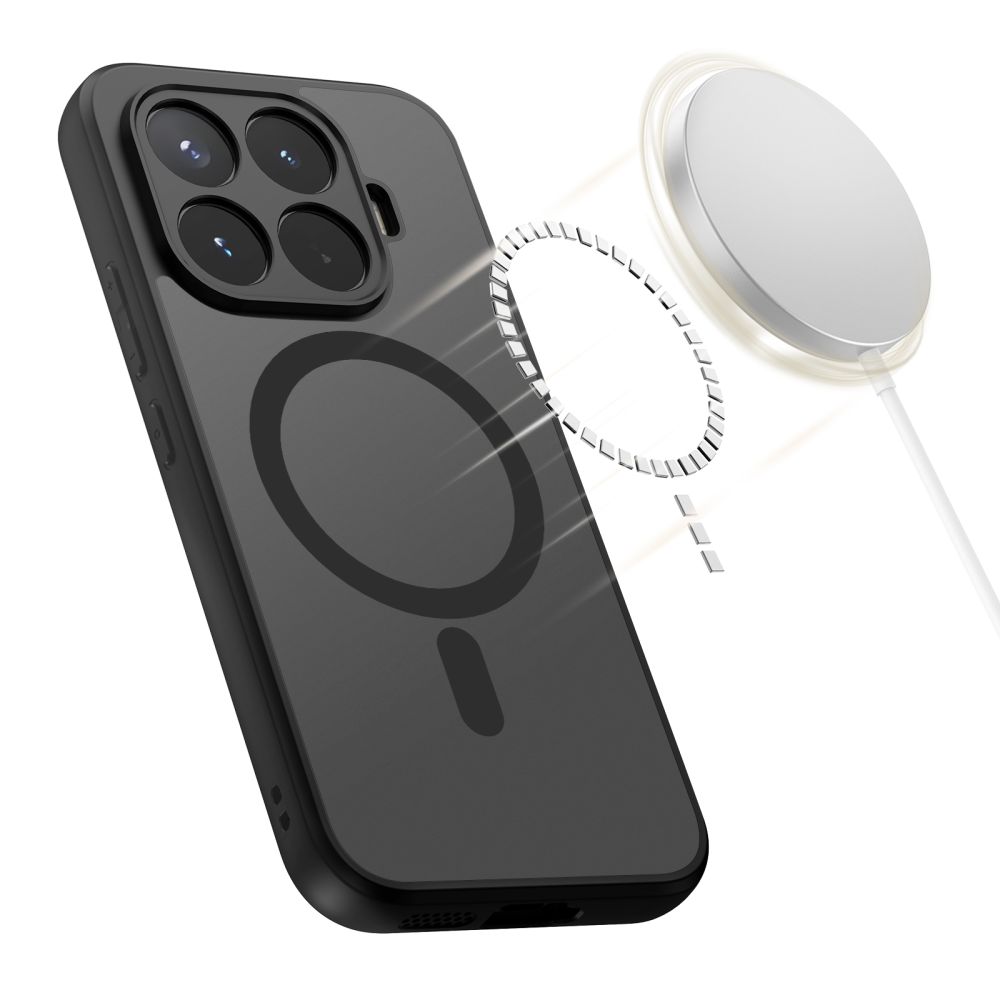 Dėklas Tech-Protect Magmat MagSafe Xiaomi 17T, matinis juodas
