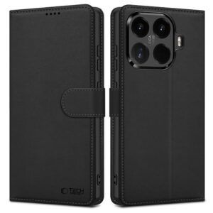 Dėklas Tech-Protect Wallet Xiaomi 17T Pro, juodas