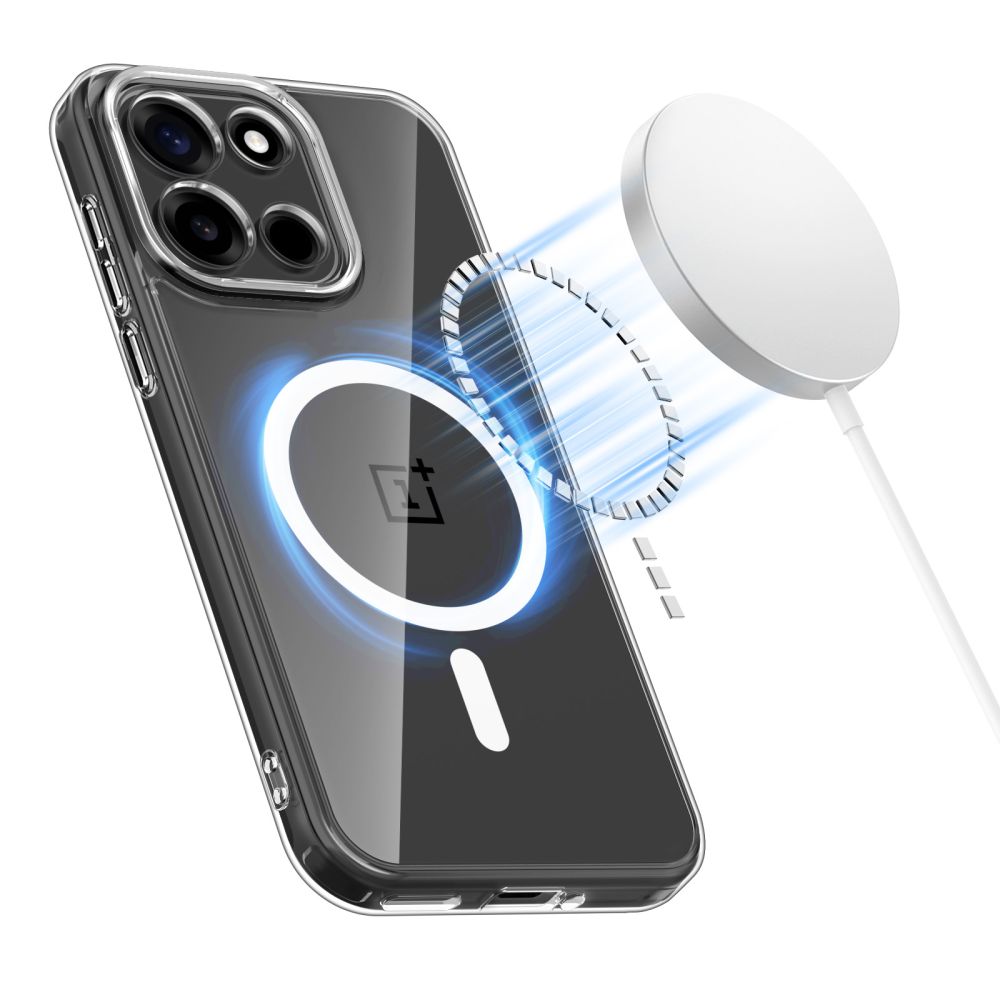 Dėklas Tech-Protect FlexAir Hybrid MagSafe OnePlus Nord 6, skaidrus