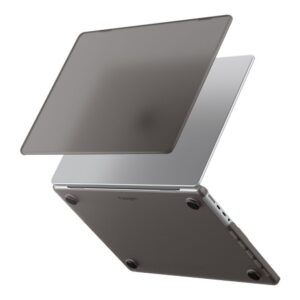 Dėklas Spigen AirSkin MacBook Pro 14 M1-M5 Pro / M5 Pro Max 2021-2026, matinis juodas
