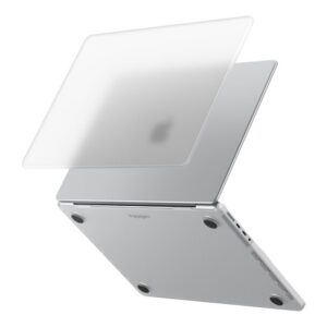 Dėklas Spigen AirSkin MacBook Pro 16 M1-M5 / M5 Pro / M5 Pro Max 2021-2026, matinis skaidrus