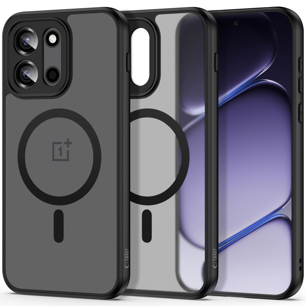 Dėklas Tech-Protect Magmat MagSafe OnePlus Nord 6, matinis juodas
