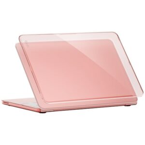 Uniq Vero dėklas MacBook Neo - Skaidri rožinė