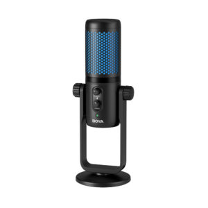 BOYA BY-PM740 bevielis mikrofonas su 4 kryptimis charakteristikomis 2.4 GHz mini jungtis 3.5 mm USB-A - juodas