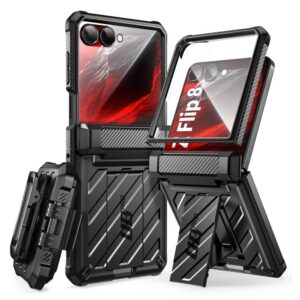 Supcase Unicorn Beetle Pro dėklas Samsung Galaxy Z Flip 8 – juoda