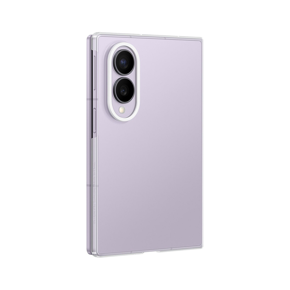 Samsung Clear Case Samsung Galaxy Z Fold 8 0,8 mm + 2 vnt. atsispindžiavimo plėvelės - skaidri