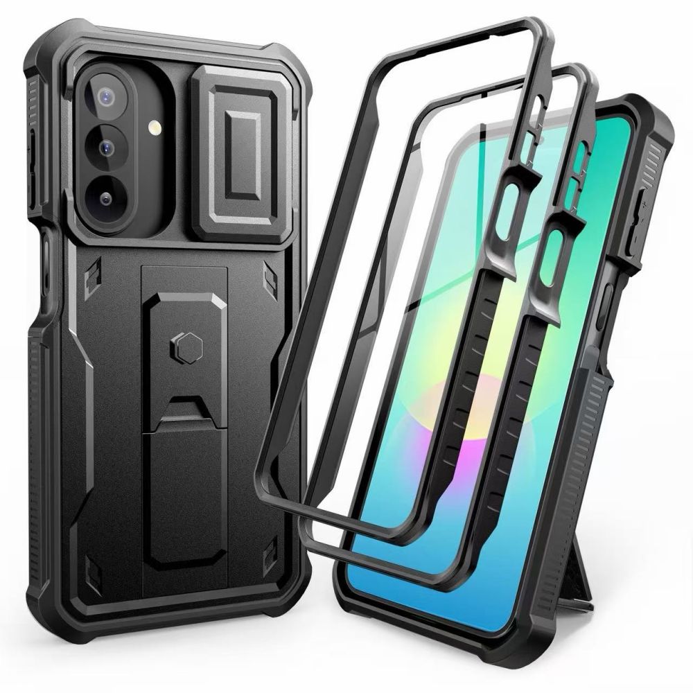 Dėklas Tech-Protect Kevlar Cam+ Samsung Galaxy A27 5G, juodas