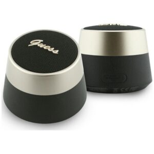 Bluetooth garsiakalbis Guess 5W Script Metal Logo - juodas