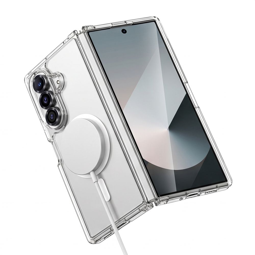 Tech-Protect FlexAir Hybrid MagSafe dėklas Samsung Galaxy Z Fold 8 Ultra - skaidrus