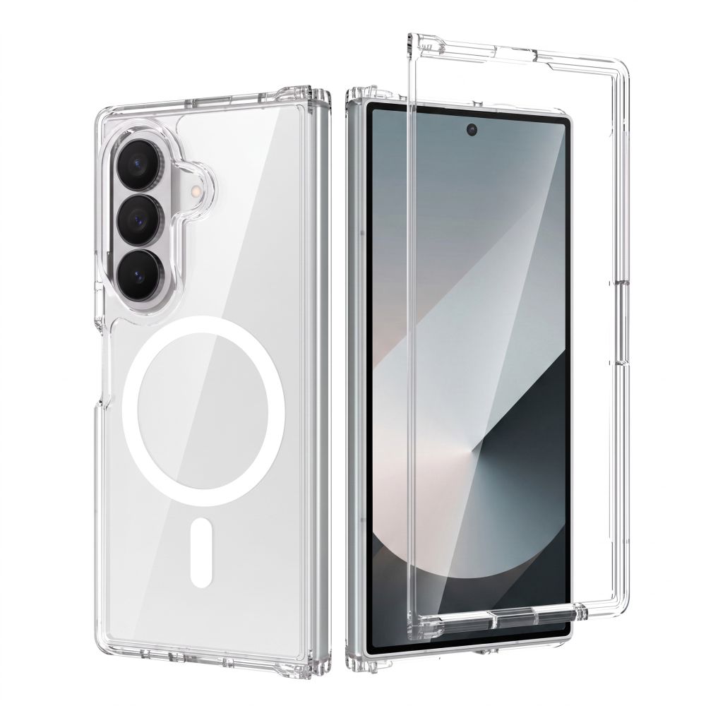 Tech-Protect FlexAir Hybrid MagSafe dėklas Samsung Galaxy Z Fold 8 Ultra - skaidrus