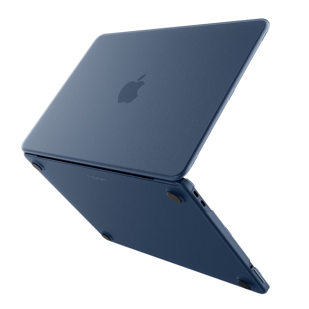 Dėklas Spigen AirSkin MacBook Neo 13 2026, matinis mėlynas