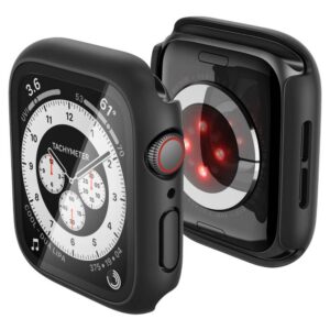 Spigen Thin Fit 360 dėklas Apple Watch 44 mm - juodas
