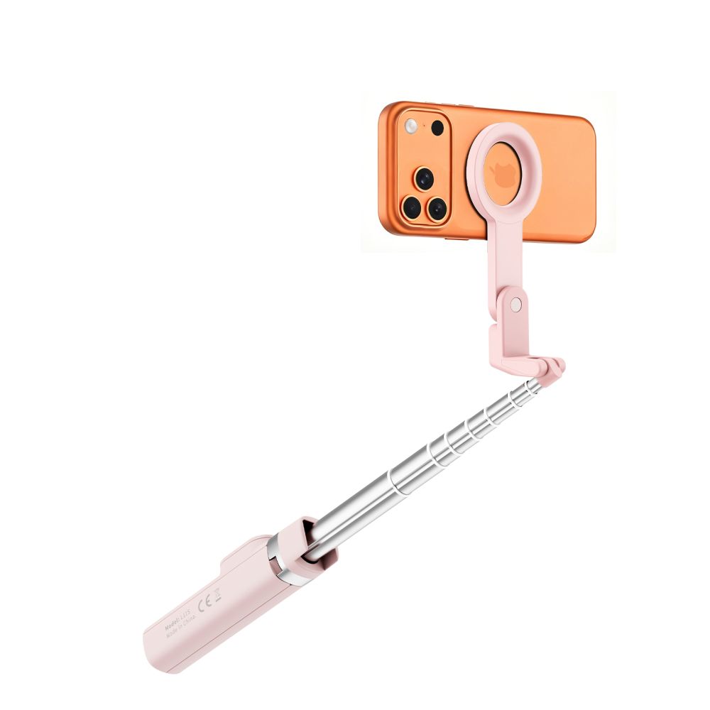 Selfie lazda su trikoju Tech-Protect L11S MagSafe, rožinė