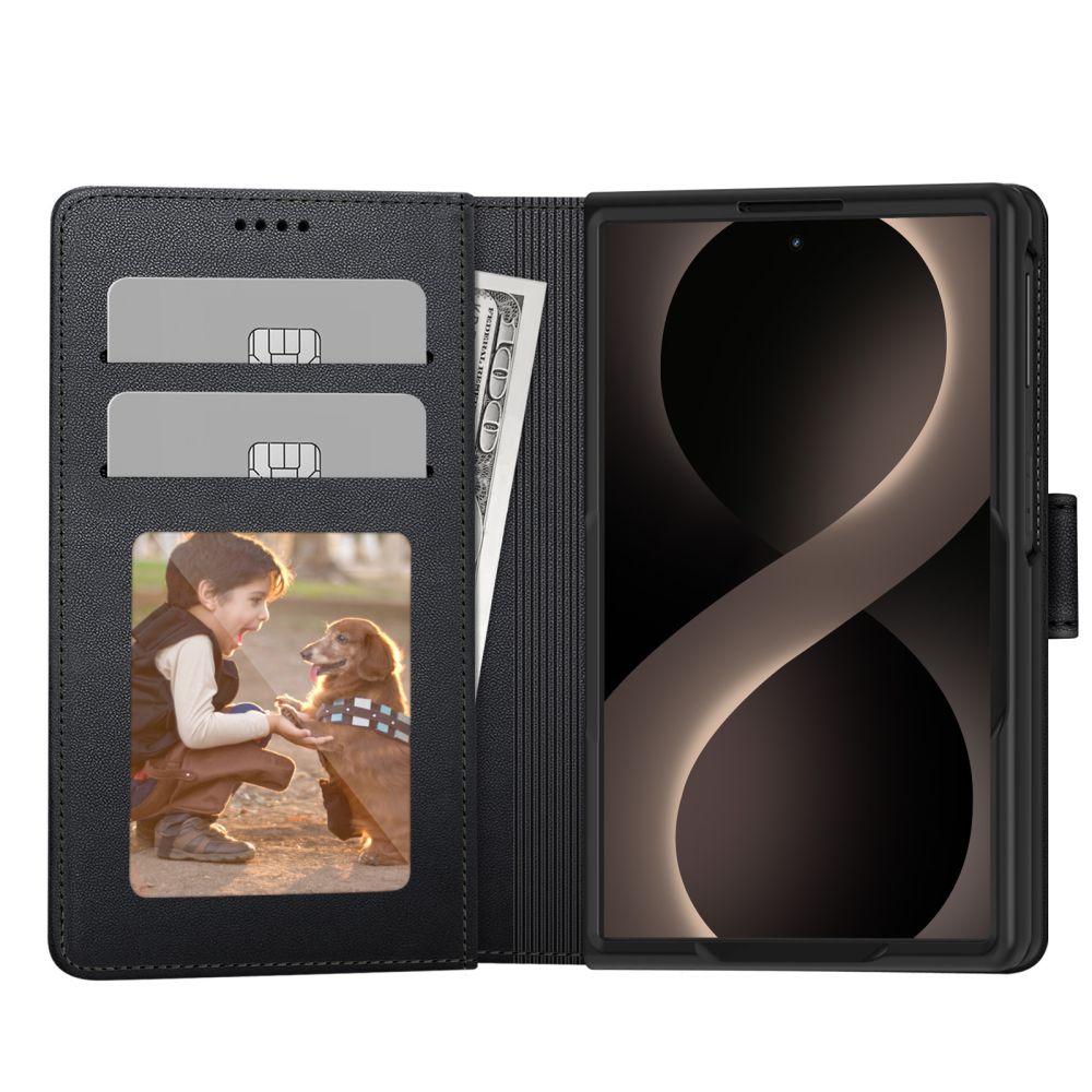 Dėklas Tech-Protect Wallet Galaxy Z Fold 8, juodas