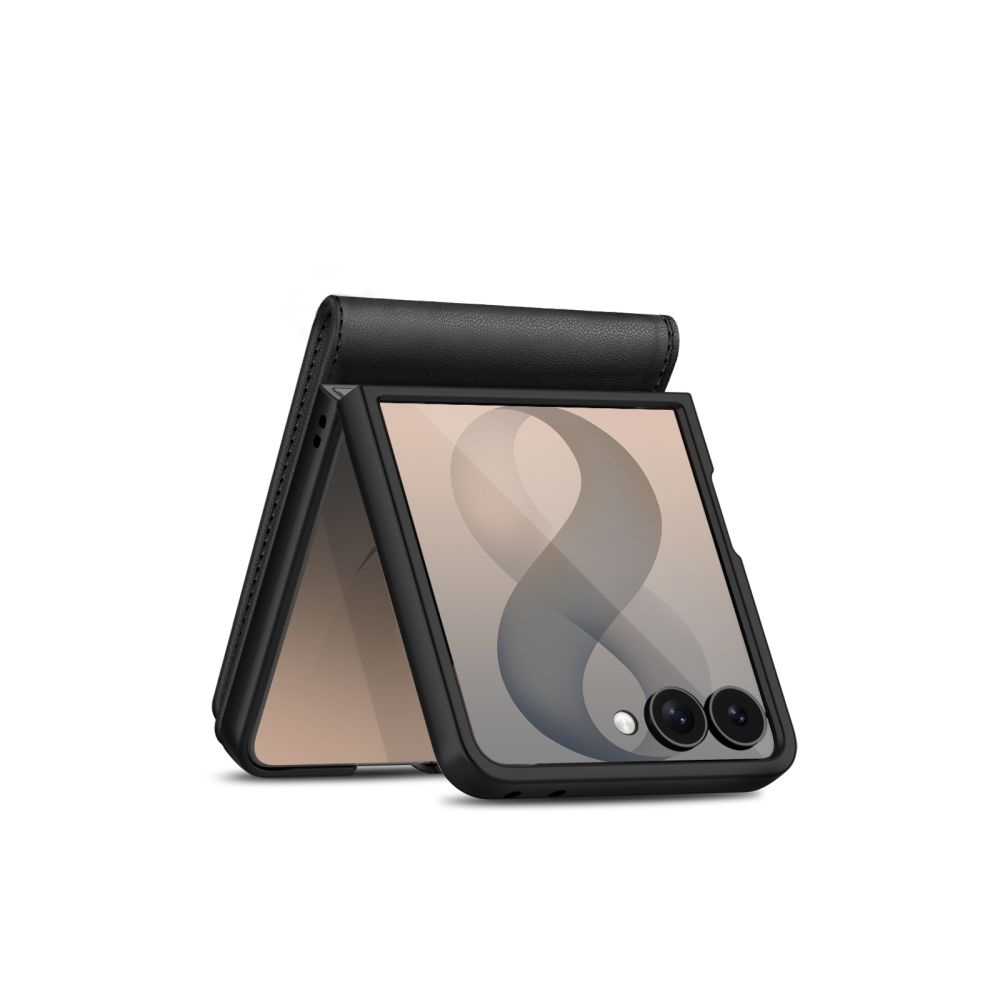 Dėklas Tech-Protect Wallet Samsung Galaxy Z Flip 8, juodas
