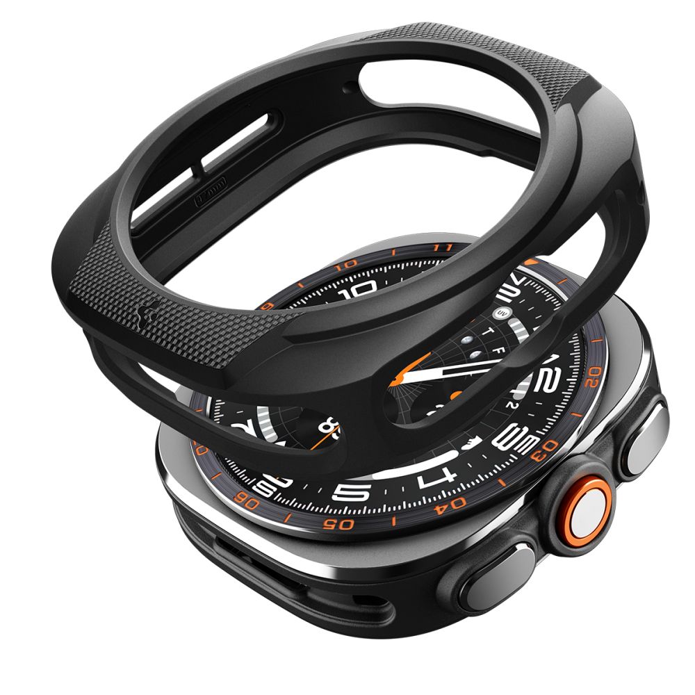 Dėklas Spigen Liquid Air Samsung Galaxy Watch Ultra 2 (2026) 47 mm, matinis juodas