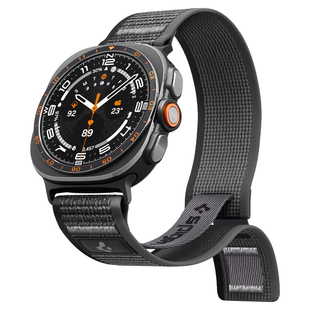 Dirželis Spigen Athlex Air Samsung Galaxy Watch Ultra 1 / 2 (47 mm), juodai pilkas