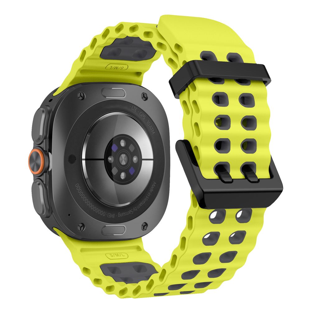 Dirželis Tech-Protect Iconband Pro Samsung Galaxy Watch Ultra 1 / 2 2024-2026 (47 mm), žalias-juodas