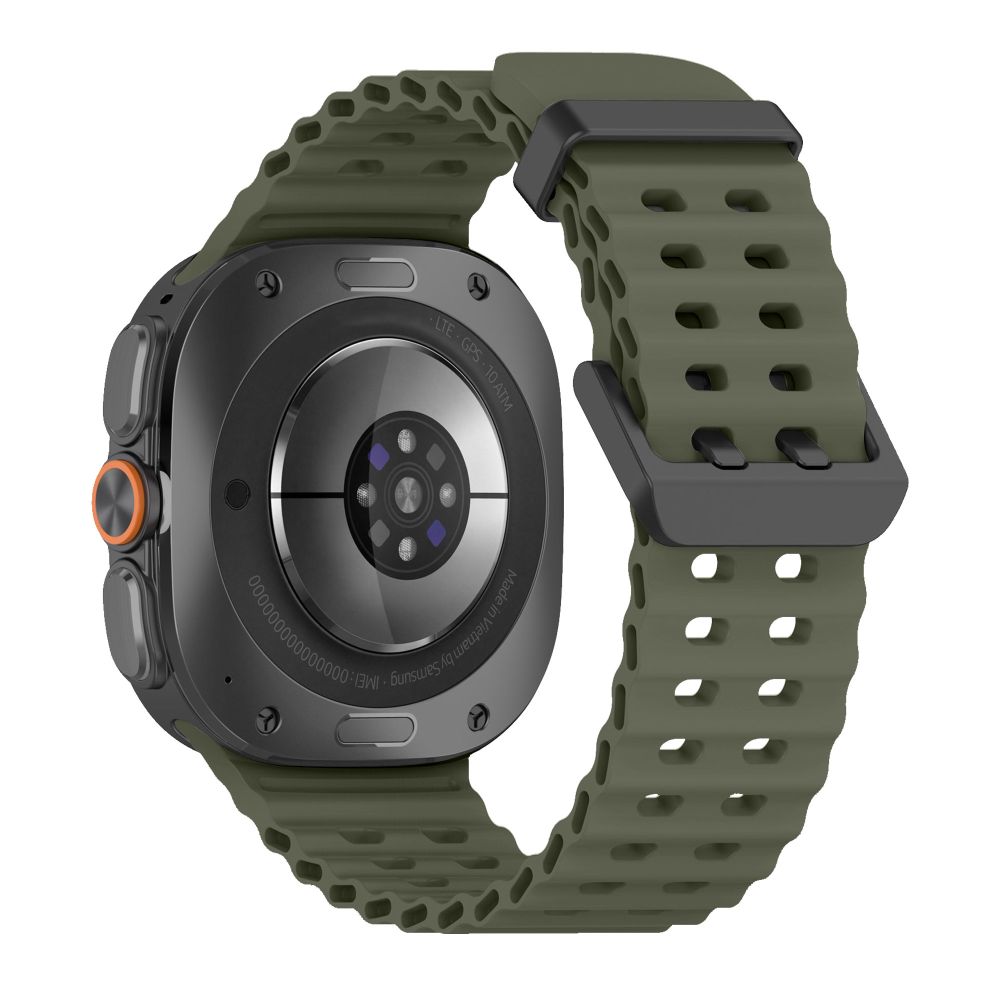 Dirželis Tech-Protect Iconband Pro Samsung Galaxy Watch Ultra 1 / 2 2024-2026 (47 mm), tamsiai žalias