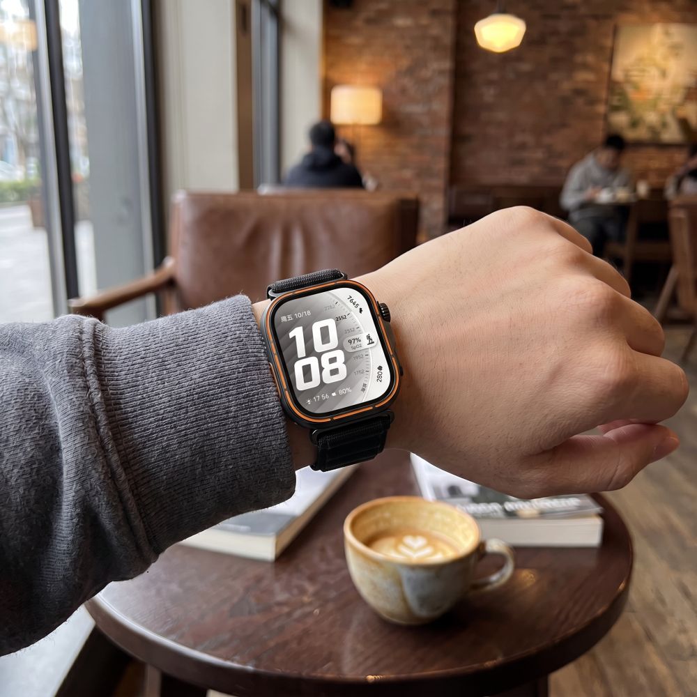 Dirželis Tech-Protect Nylon Pro Huawei Watch FIT 3 / 4 / 4 Pro / 5 / 5 Pro, juodas