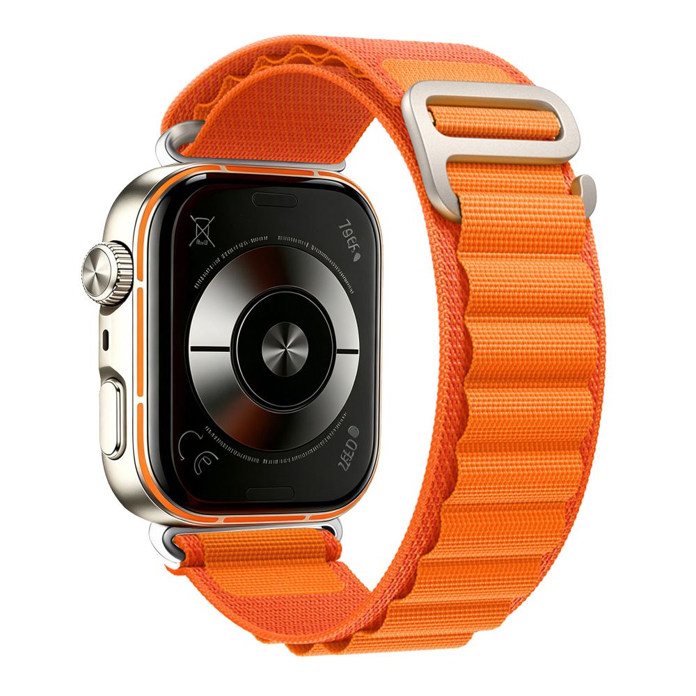 Dirželis Tech-Protect Nylon Pro Huawei Watch FIT 3 / 4 / 4 Pro / 5 / 5 Pro, oranžinis