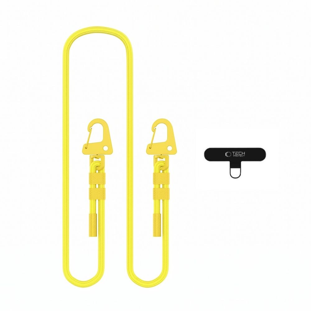 Dirželis Tech-Protect C5SD Rope CrossBody, geltonas