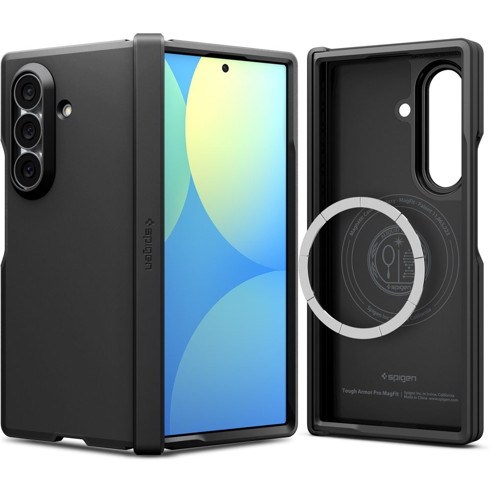 Dėklas Spigen Tough Armor Pro MagSafe Galaxy Z Fold 8 Ultra, juodas