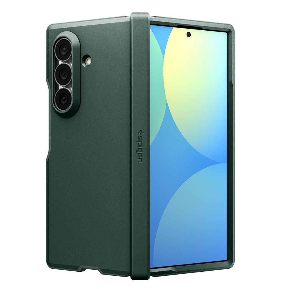 Dėklas Spigen Tough Armor Pro MagSafe Galaxy Z Fold 8 Ultra, žalias