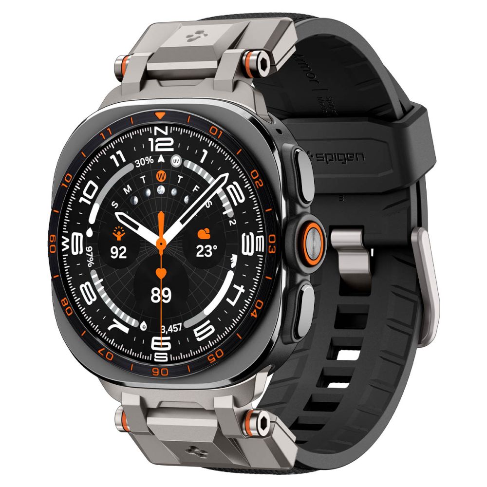 Dirželis Spigen DuraPro Armor Samsung Galaxy Watch Ultra 1 / 2 (47 mm), juodas