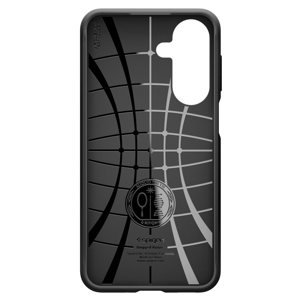 Dėklas Spigen Rugged Armor Galaxy A27 5G, matinis juodas