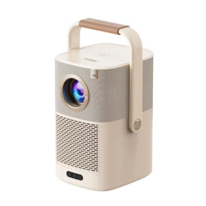Yaber T2 Plus GTV 1080p 450 ANSI Google TV JBL Dolby Audio multimedijos projektorius su baterija - Bežė