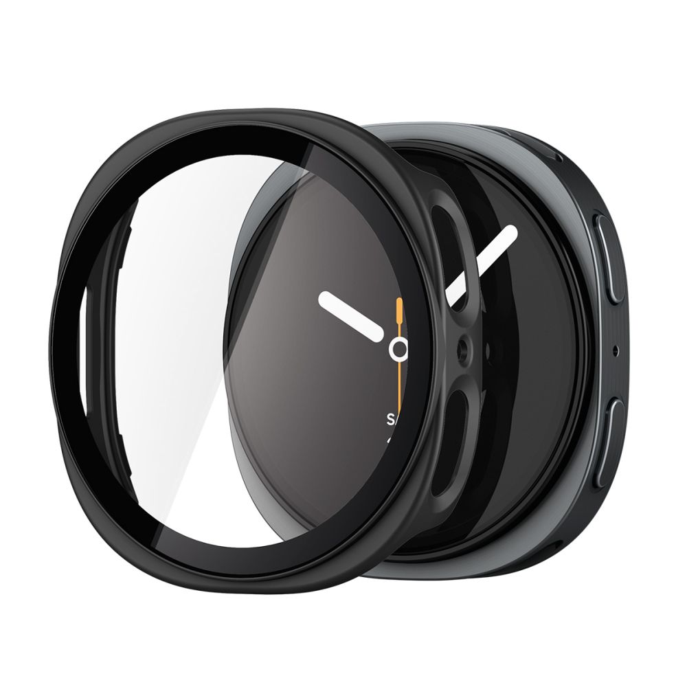 Dėklas Spigen Thin Fit 360 Samsung Galaxy Watch 8 / 9 (44 mm), juodas