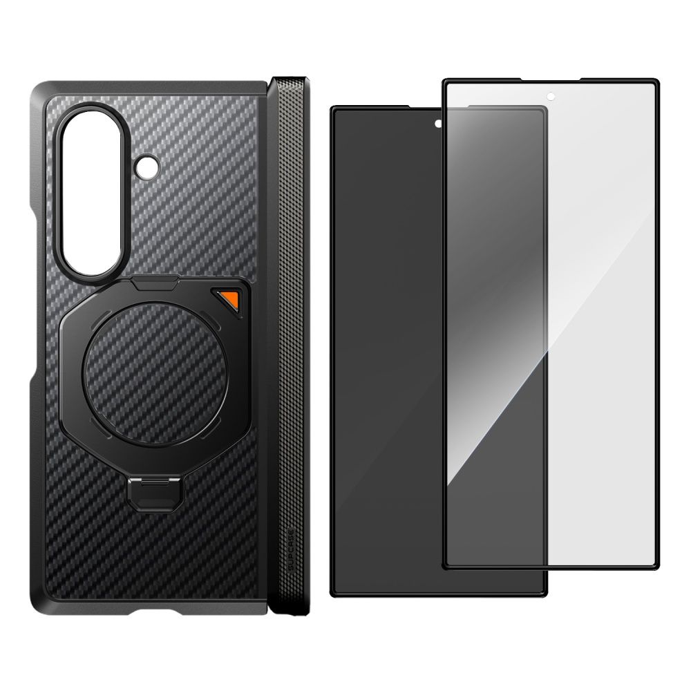 Supcase UB Aero MagSafe 2-Set dėklas skirtas Samsung Galaxy Z Fold 8 Ultra - Juodas