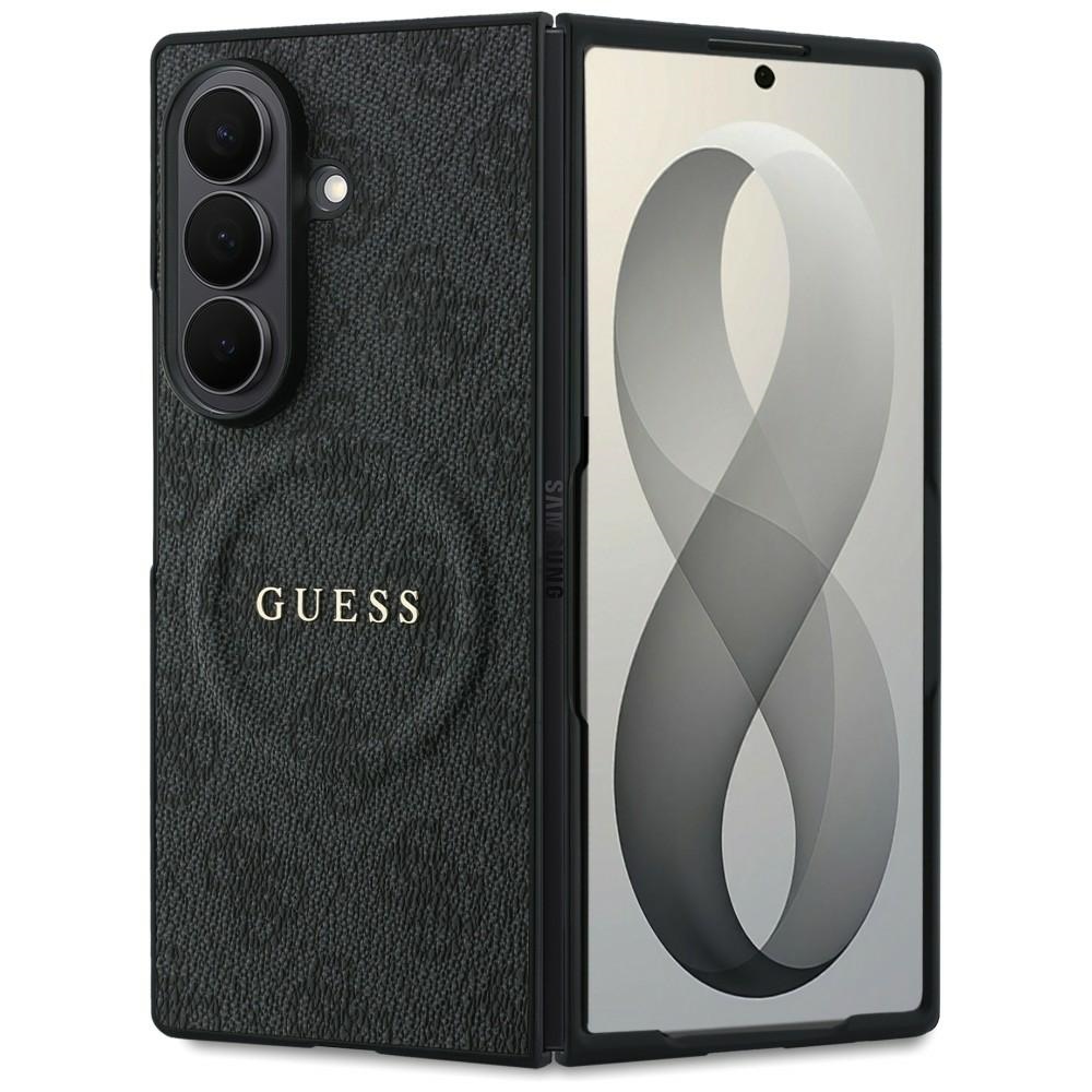 Guess 4G Classic MagSafe dėklas Samsung Galaxy Z Fold 8 Ultra - juodas